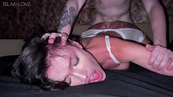 hd squirting brunette get fucked rough and red porn