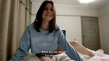 hd cutie stepsister wont let me watch tv in peace pov porn