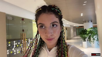 hd crazy cumwalk in public shopping mall blowjob in public toilet porn