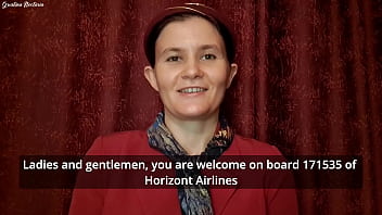 hd russian air hostess made my flight unforgetable pov porn
