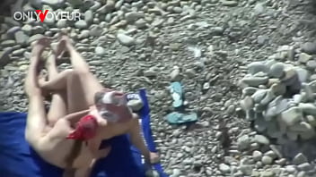hd beach voyeur juicy ass white girl fucked from behind and creampied porn
