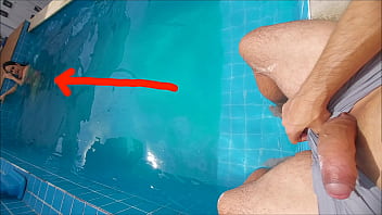 hd i was with my stepsister in the pool she was surprised by my hard and erect cock porn