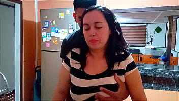 hd my stepsons friend came over to fuck me while i was washing dishes porn