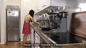 hd we promised not to tell anyone how we got stuck in the kitchen and got fucked from behind porn