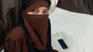 hd hot horny muslim sister got fucked by her step brother after lifting her hijab in bed porn
