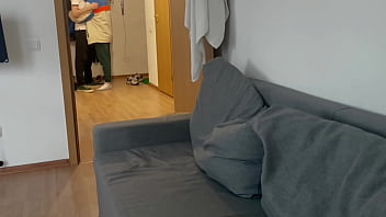 hd invited a straight friend over and talked him into giving me a blowjob porn
