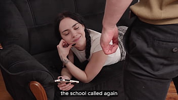 hd my foster parents found out that i misbehaved and in shock decided to punish me porn