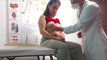hd gynecologist sticks finger in ass and fucks patient porn