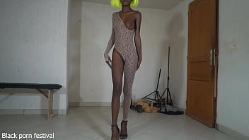 hd her skinny ebony body and tits are perfect and she is also goofy porn