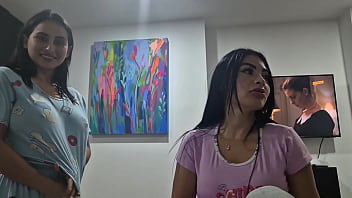 hd noite de filme com minha melhor amiga e seus meioirmãos termina em orgia e gozada na minha buceta alejandra palacios porn