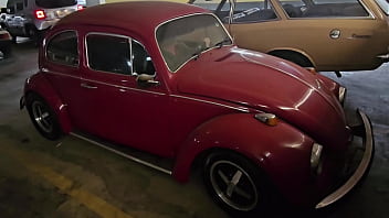 hd driving red revving fusca vintage porn