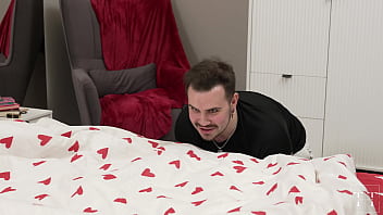 hd seeing a guy in bed is unexpected but pleasant porn
