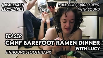 hd cmnf barefoot ramen dinner with lucy porn