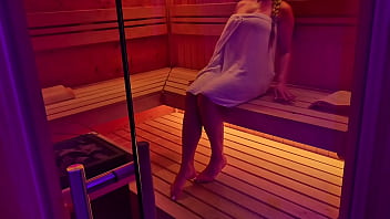 hd hot sex with stranger in public sauna porn