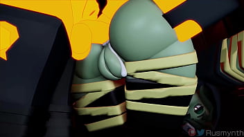 hd molten lets out her frustration on grave digger but it back fires porn