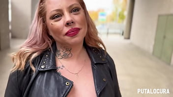 hd putalocura tattooed latina milf angie babydoll is caught on the street by torbe porn