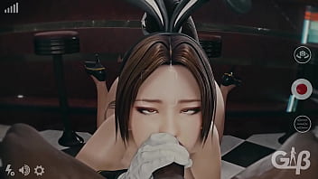 hd mai shiranui in bunny costume blowjob porn