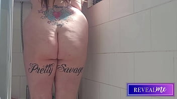 hd revealme curvy babes steamy shower masturbation with water jet porn