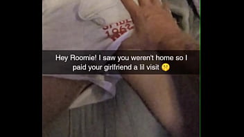 hd no please dont cum in me roommates cheating girlfriend bred on snapchat porn
