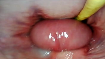 hd amazing internal pov camera inside her pussy while i fill her with cum porn