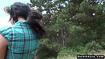 hd сексуальная тинка трахается в анал раком на улице в видео от первого лица porn